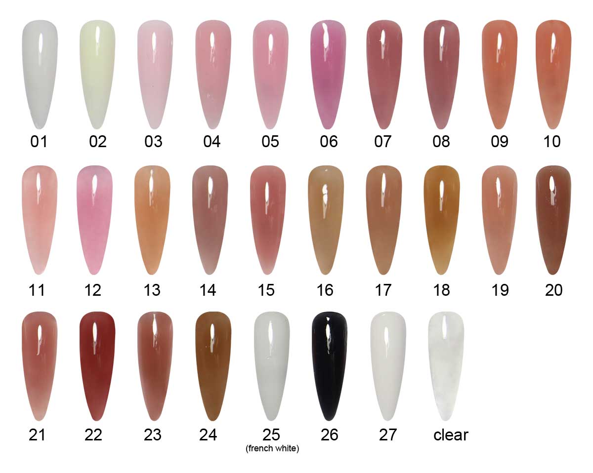 28 color poly gel | Susansay