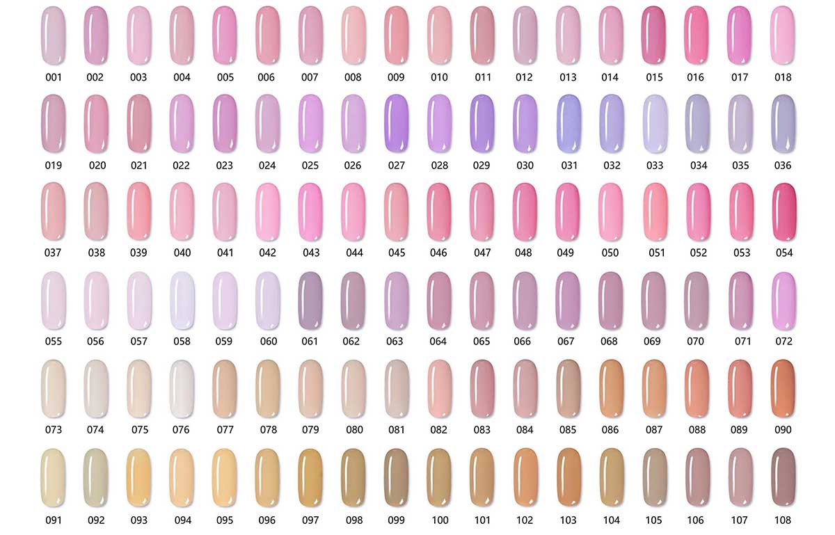 Super colorful nail art B2B supply color palette | Susansay