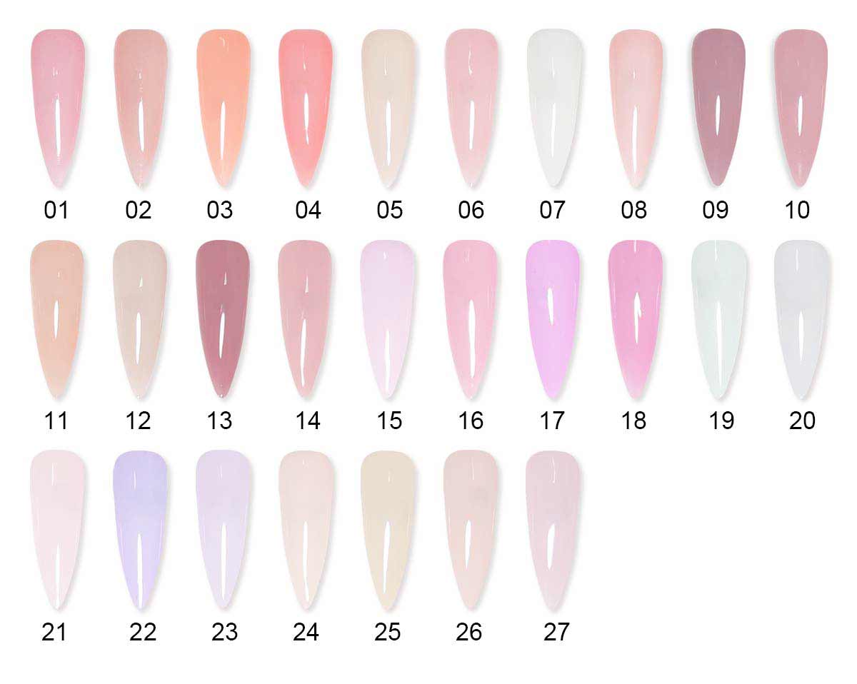 27 color builder gel in bottle | Susansay