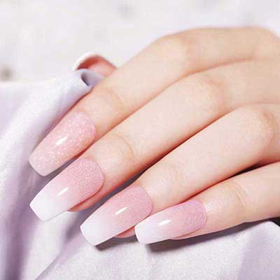 Glitter gel nail polish & acrylic powder | susansay