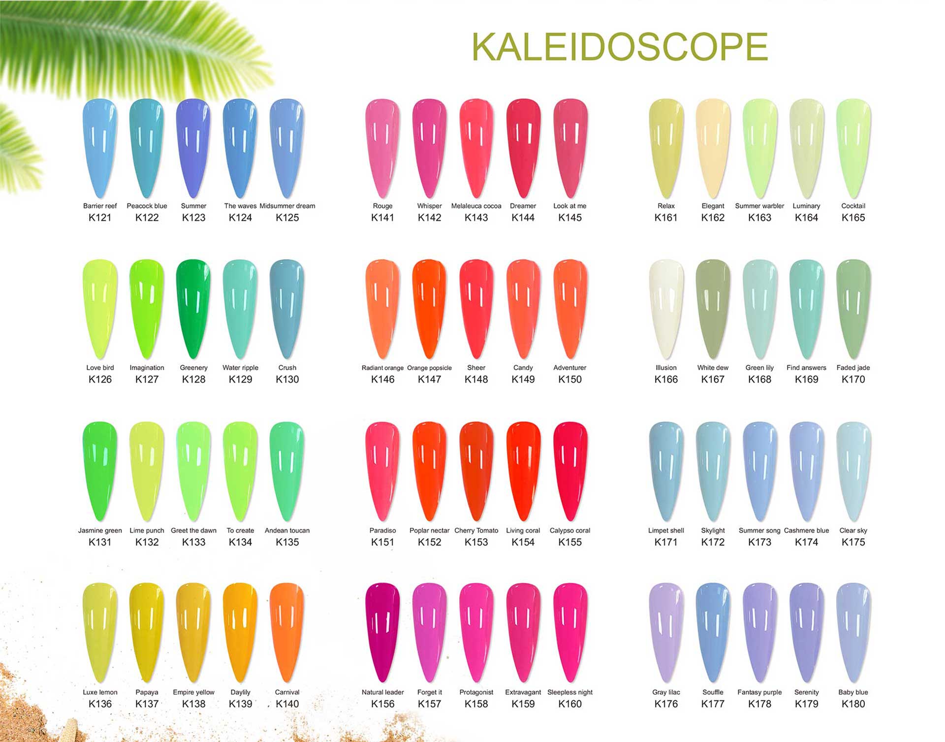 300-color gel polish collection | Susansay