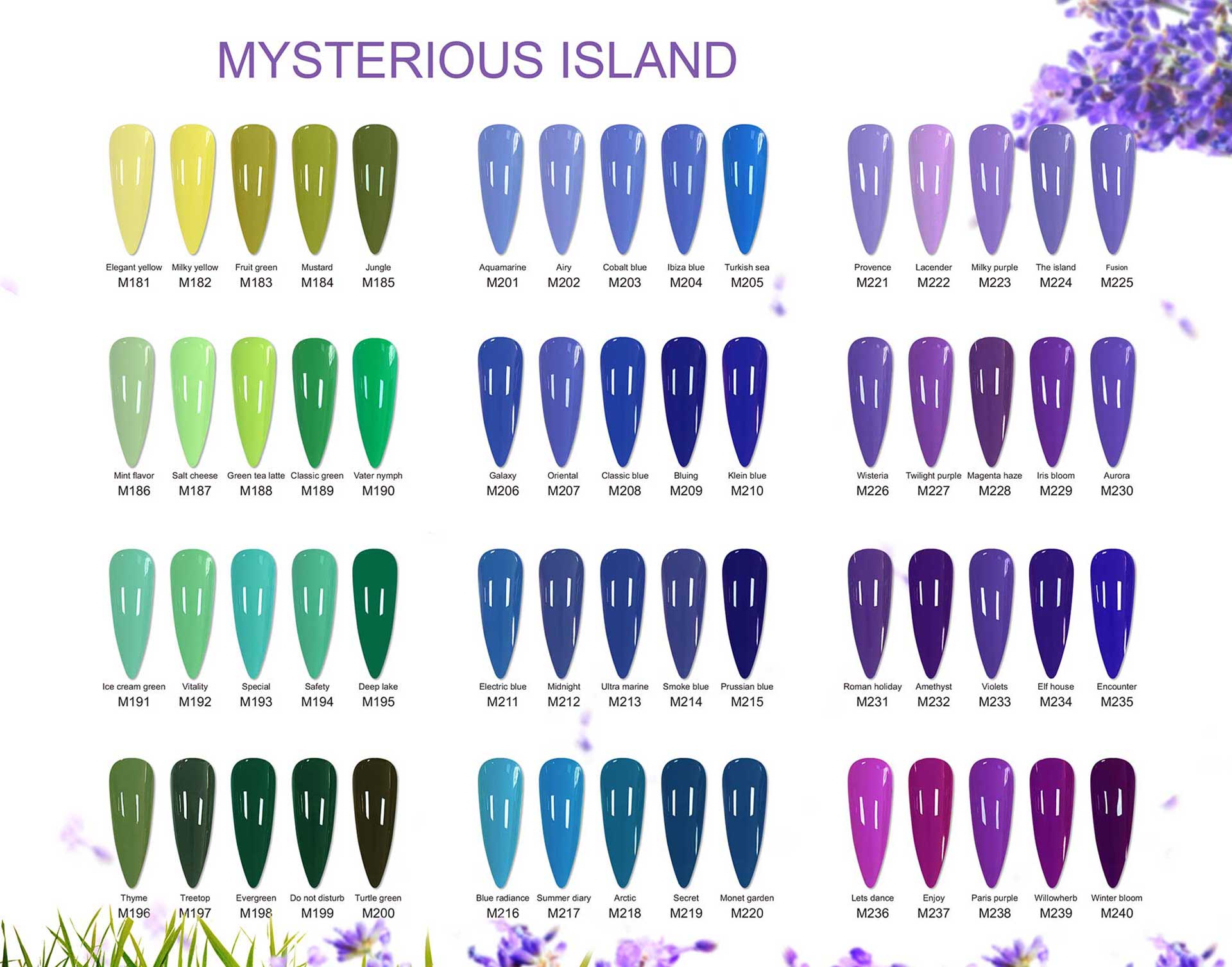 300-color gel polish collection | Susansay