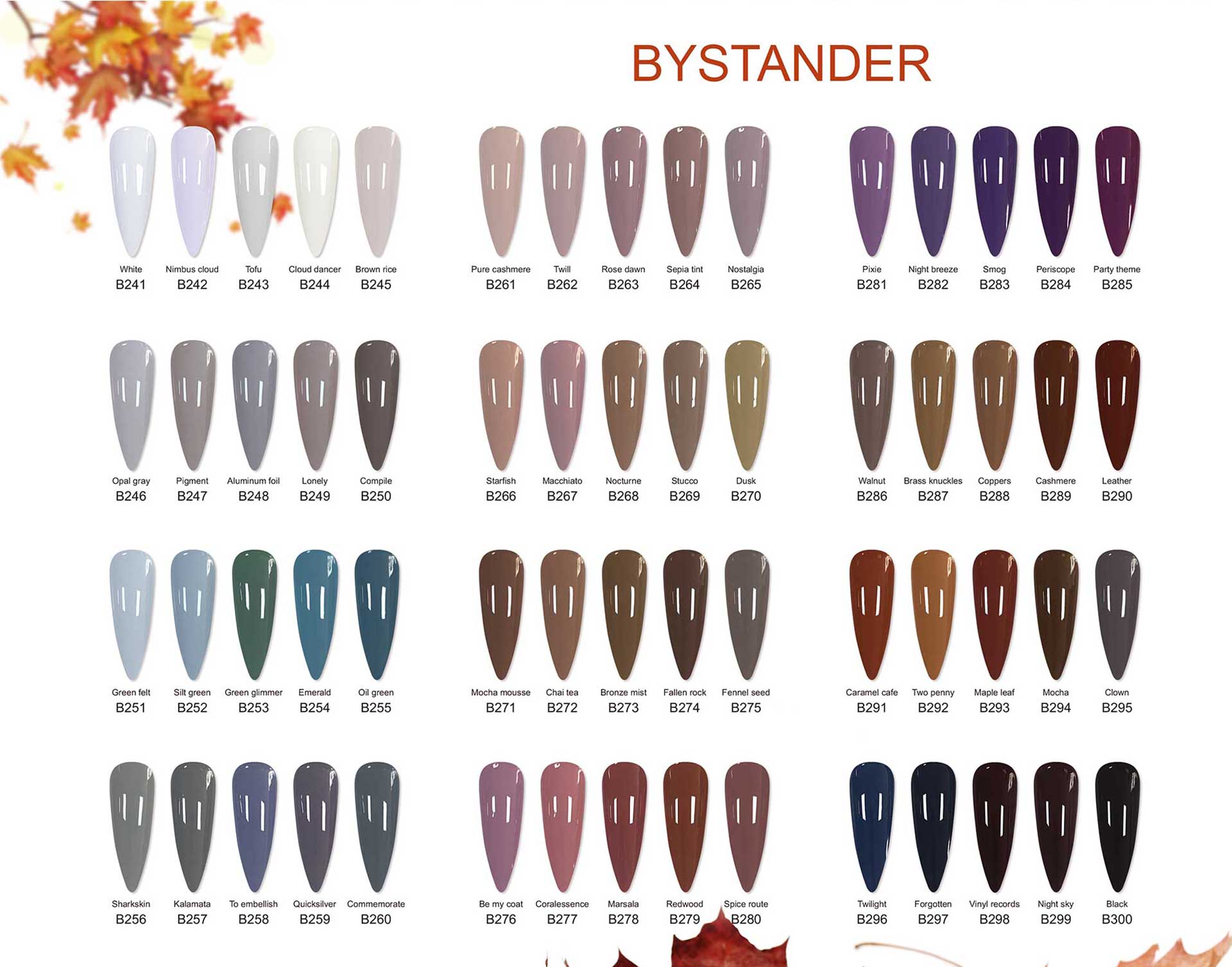 300-color gel polish collection | Susansay