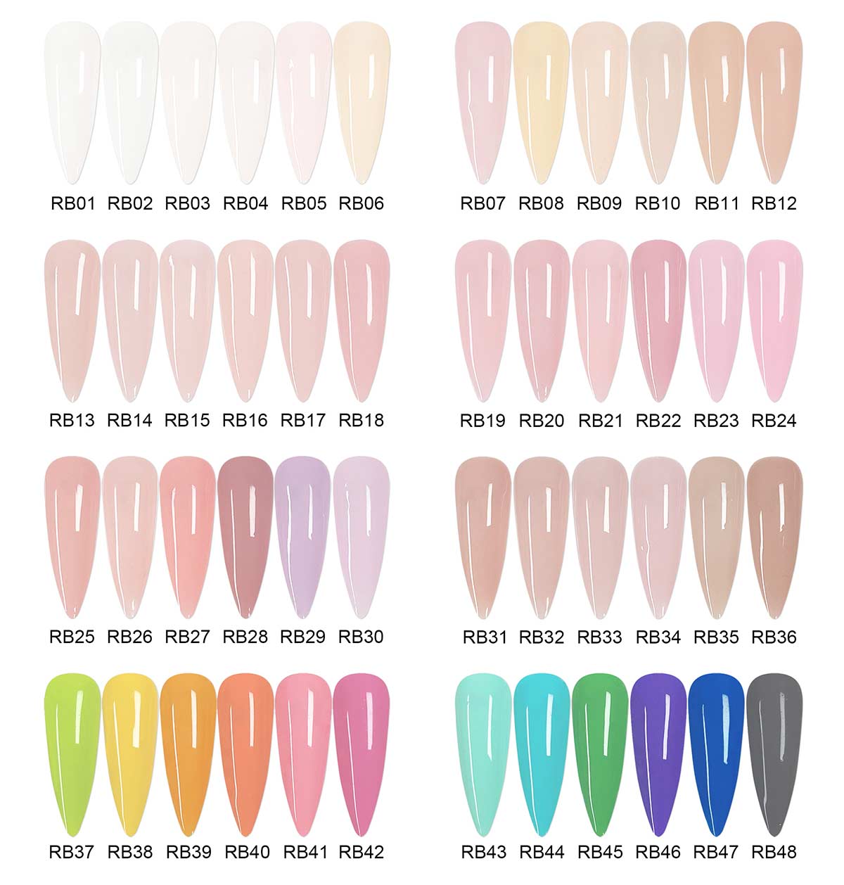 rubber base gel