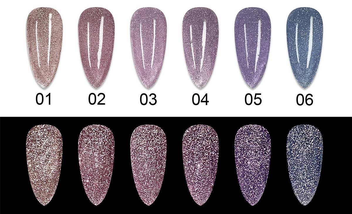 Reflective Rubber Base OEM nail products | Susansay