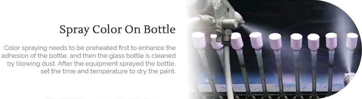 professional Bottle Color Spraying | Susansay