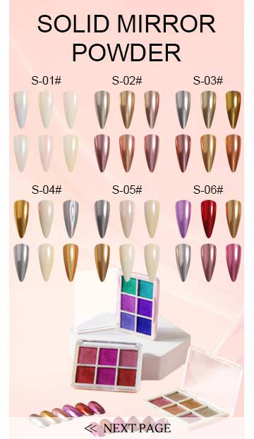 Wholesale solid mirror powder nail products | Susansay