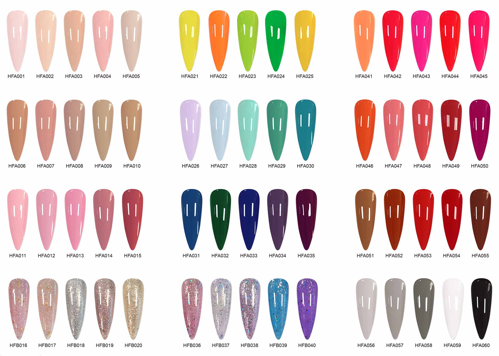 Hema Free Gel Polish Colour | Susansay
