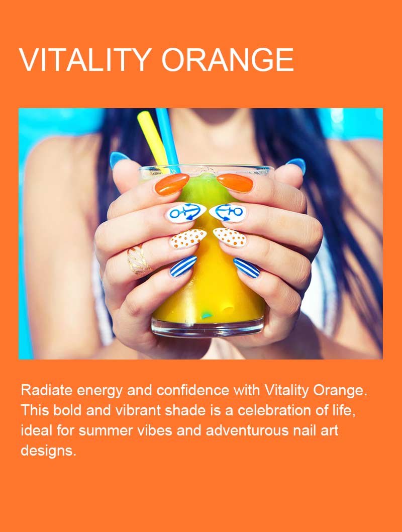 private label orange gel polish, | Susansay