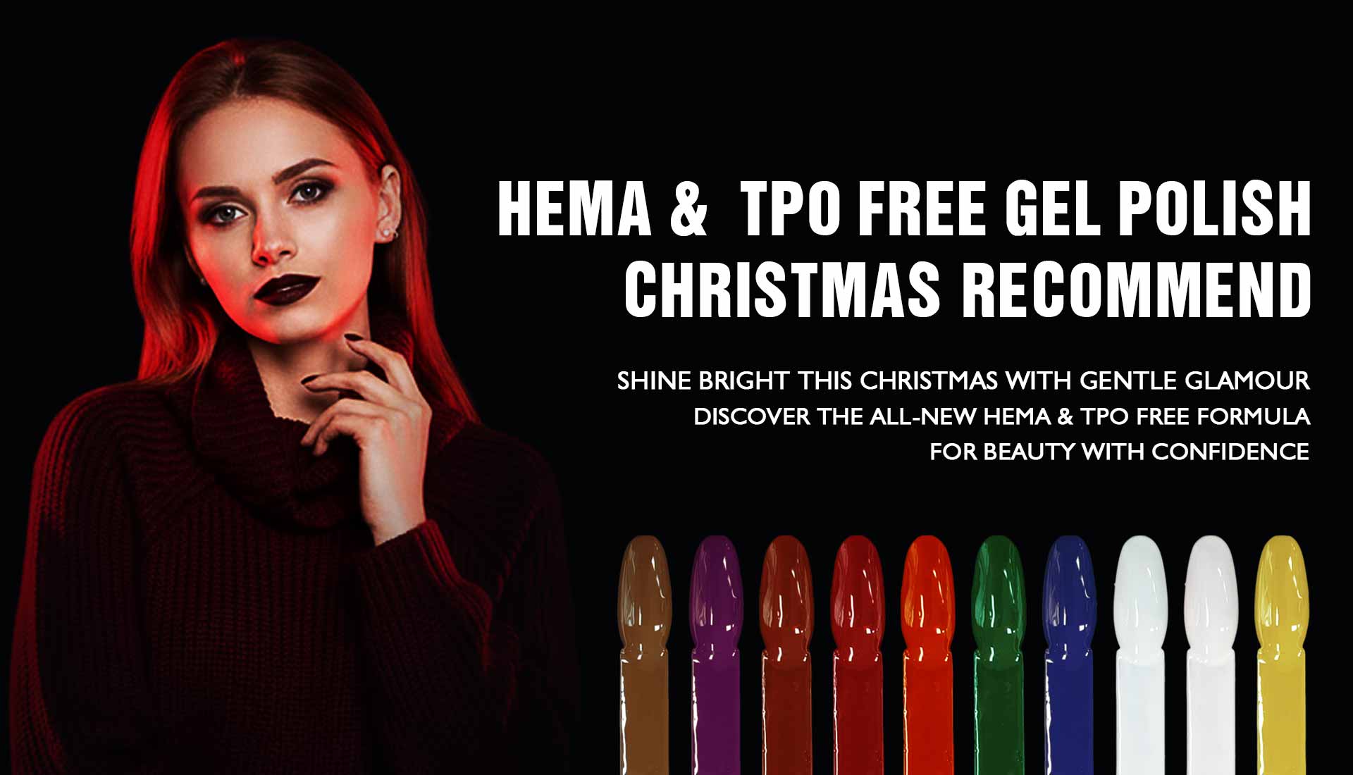 2025 Christmas-Hema&Tpo-Free-Gel-Nail-Polish-Recommended-color | Susansay